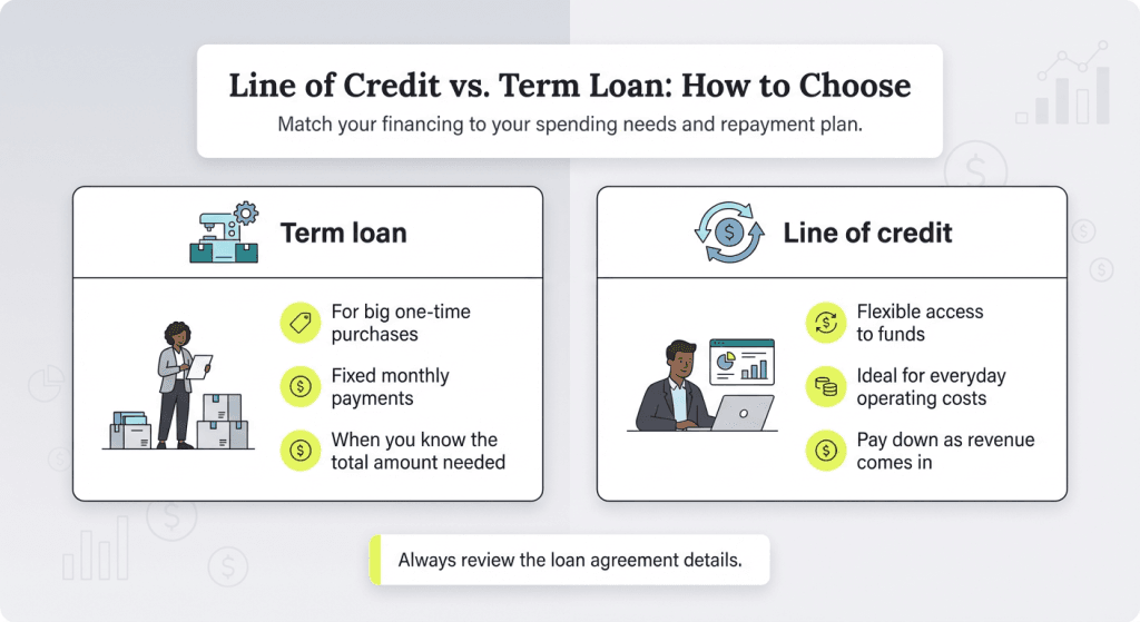 how to choose a loan type