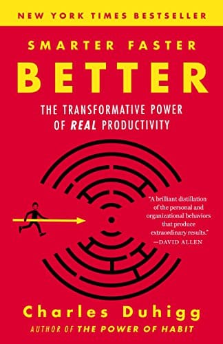 Smarter Faster Better book cover