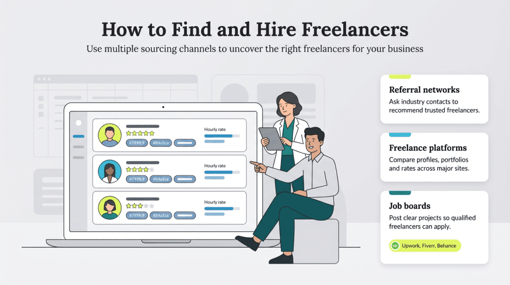 how to find freelancer graphic