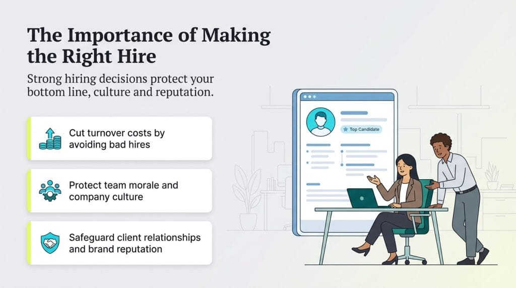 importance of the right hire