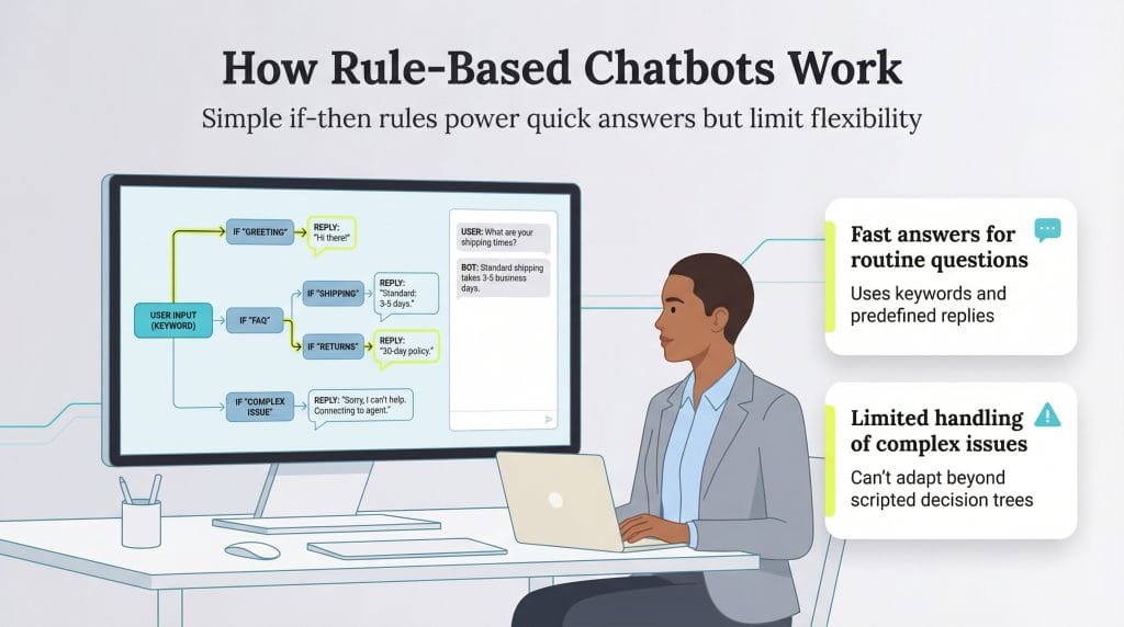 how chatbots work