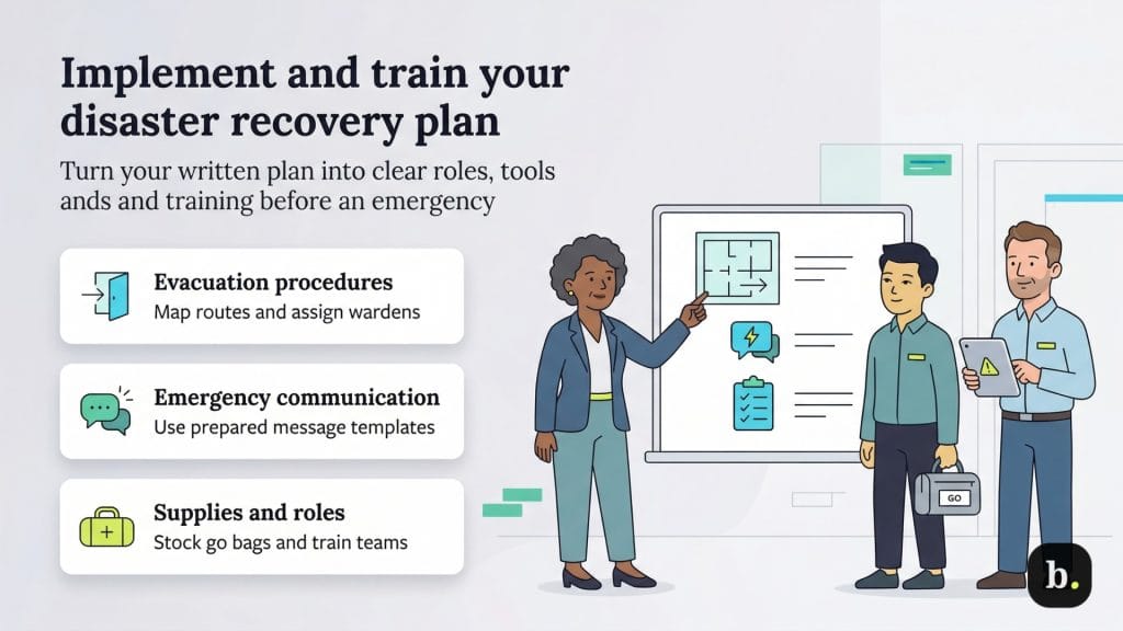disaster recover plan graphic