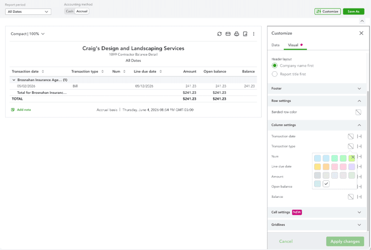 mage of QuickBooks customization tools