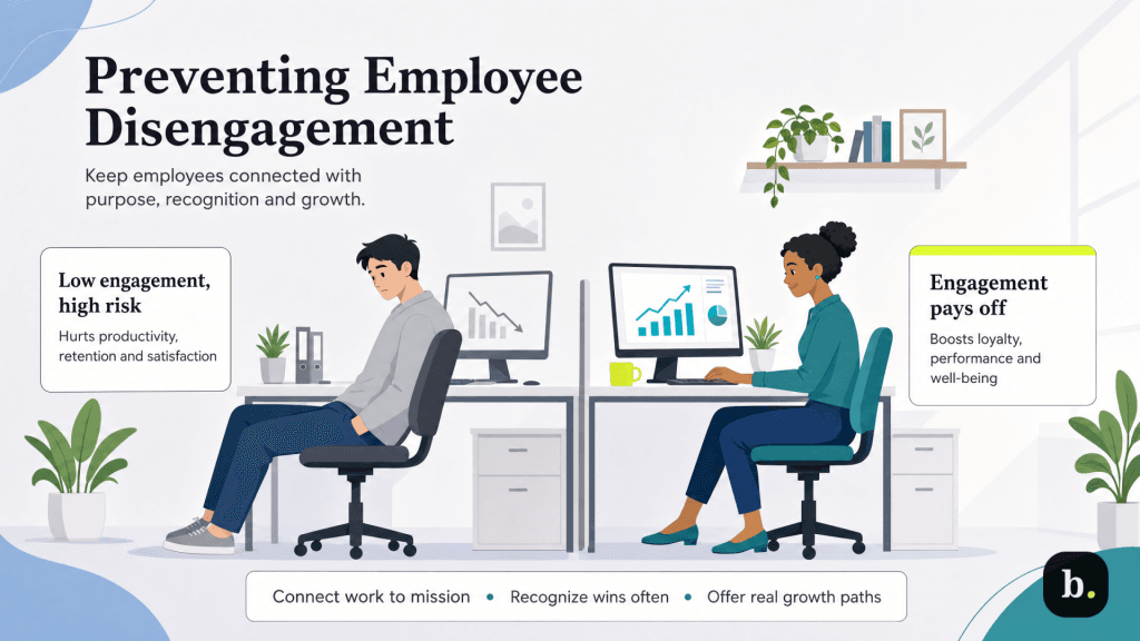 employee disengagement graphic