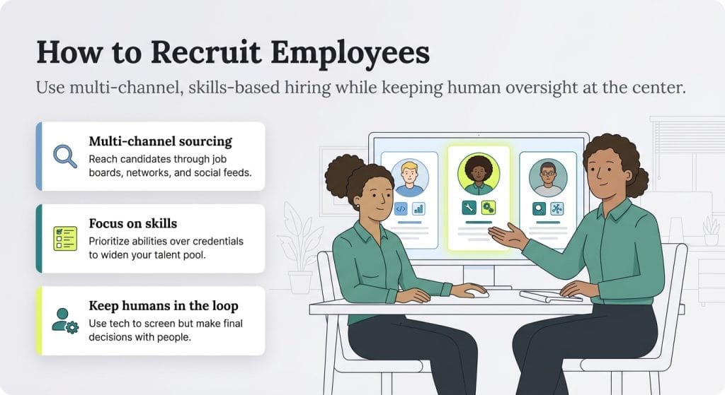 how to recruit employees