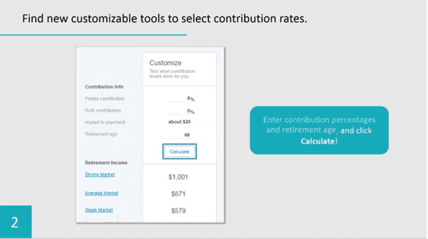 Paychex custom contributions
