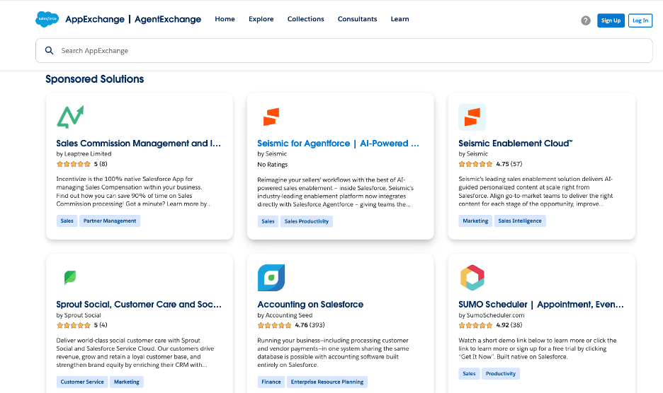 Salesforce App Exchange