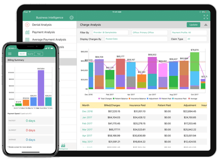 DrChrono mobile and tablet