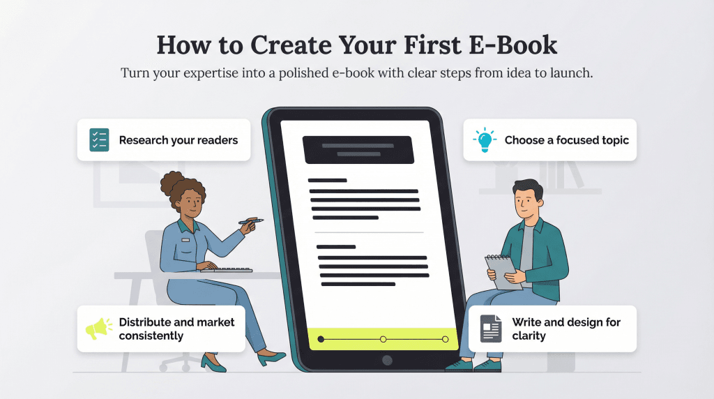 how to create your first ebook
