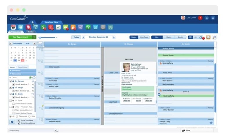 CareCloud scheduler