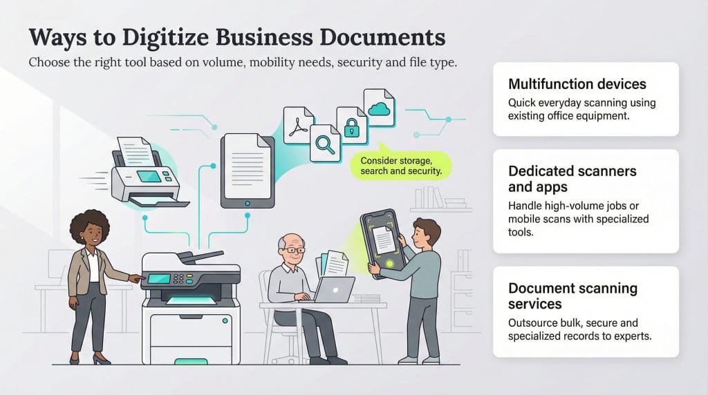 how to digitize documents
