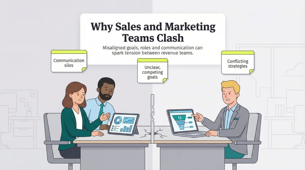 why sales and marketing clash