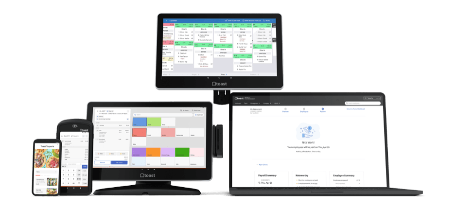 Toast POS system