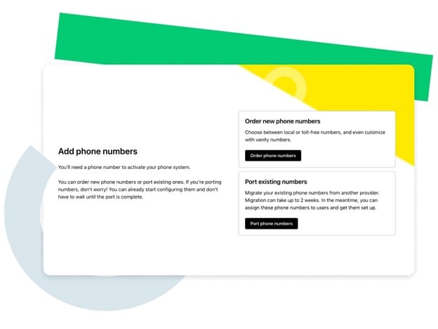GoToConnect add numbers