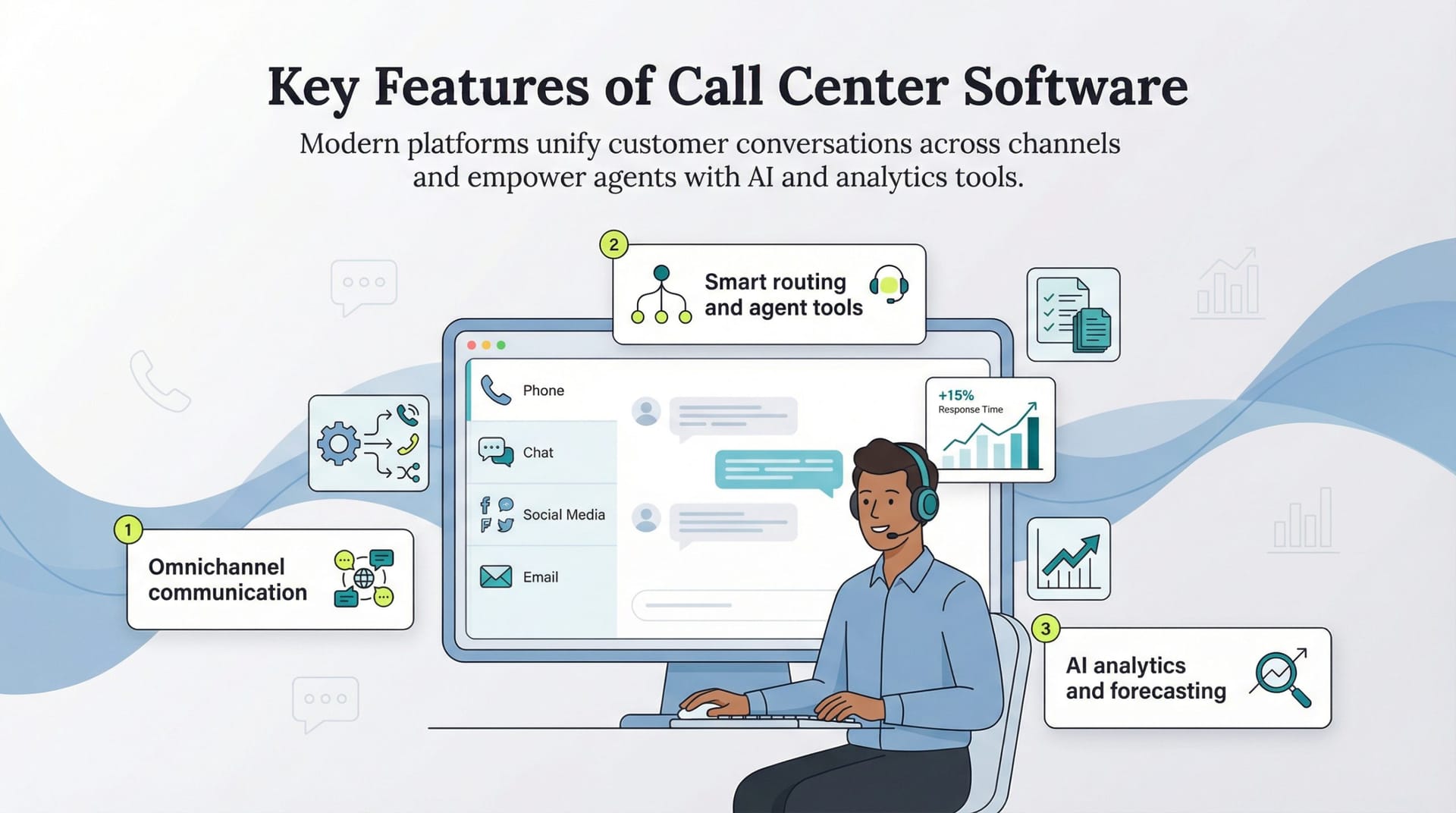 call center features