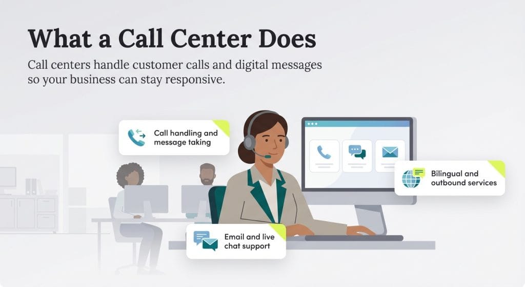 call center graphic