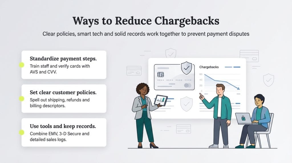 ways to reduce chargebacks