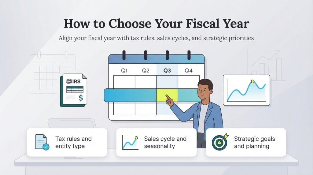 how to choose a fiscal year graphic