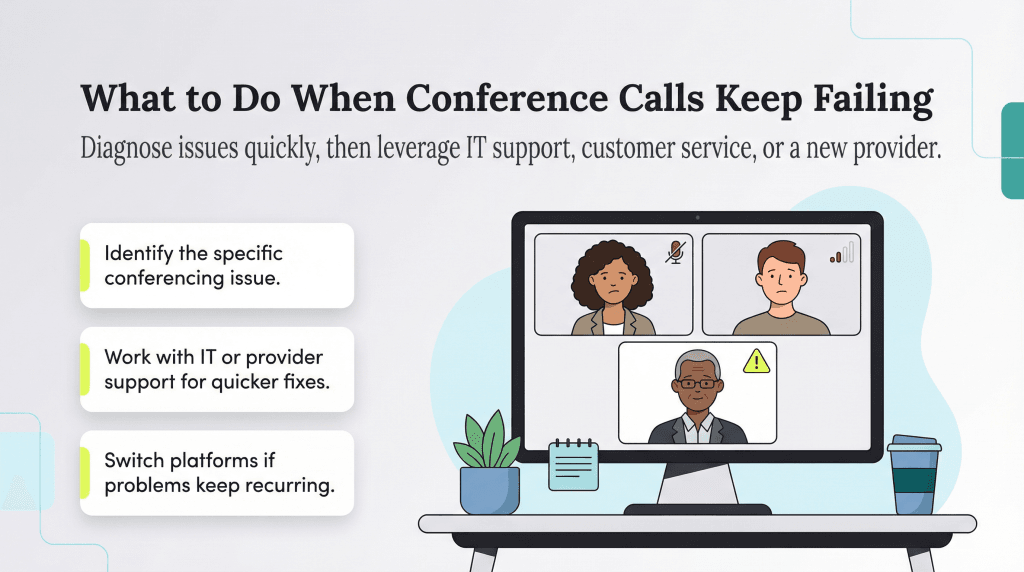 fix failing conference calls