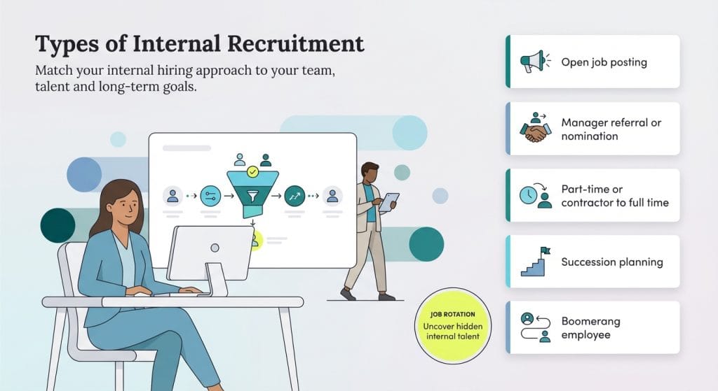 Internal promotions graphic