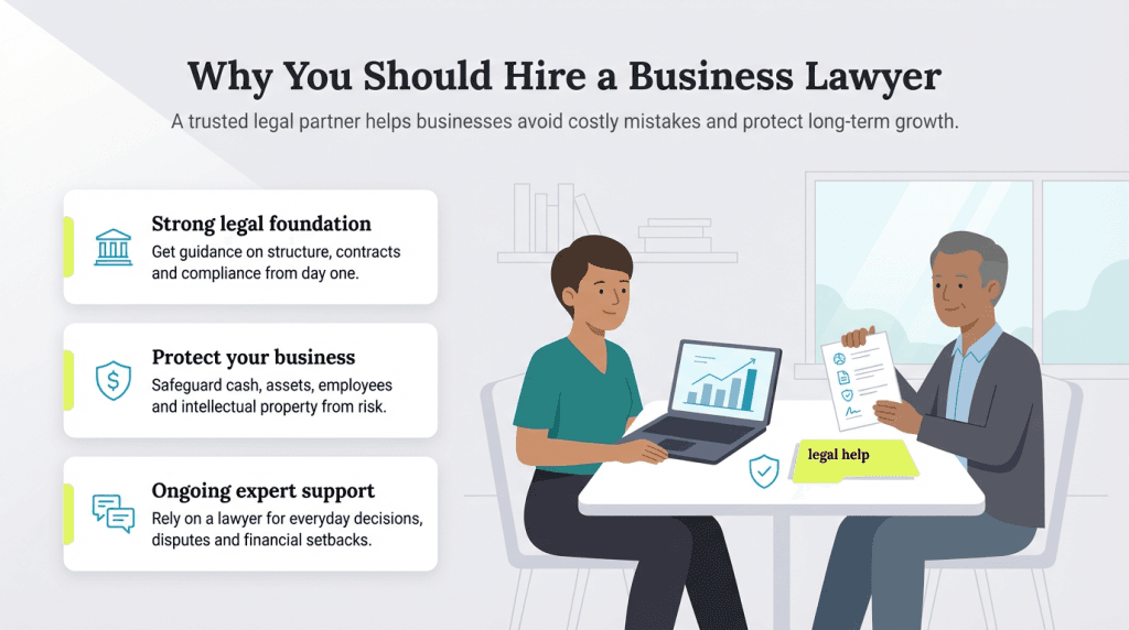 Why Hiring a Business Lawyer is Essential