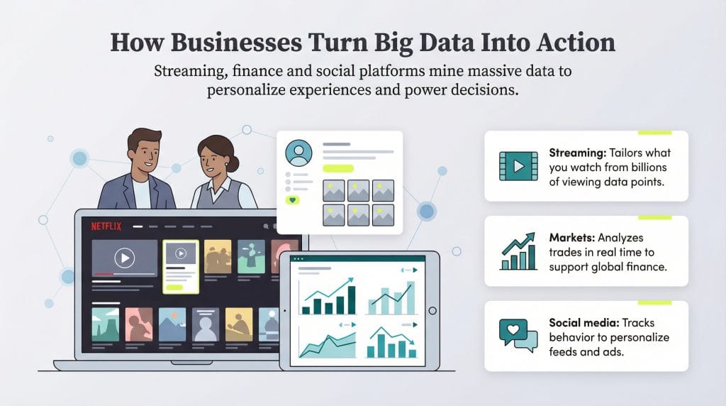 how businesses turn big data into action