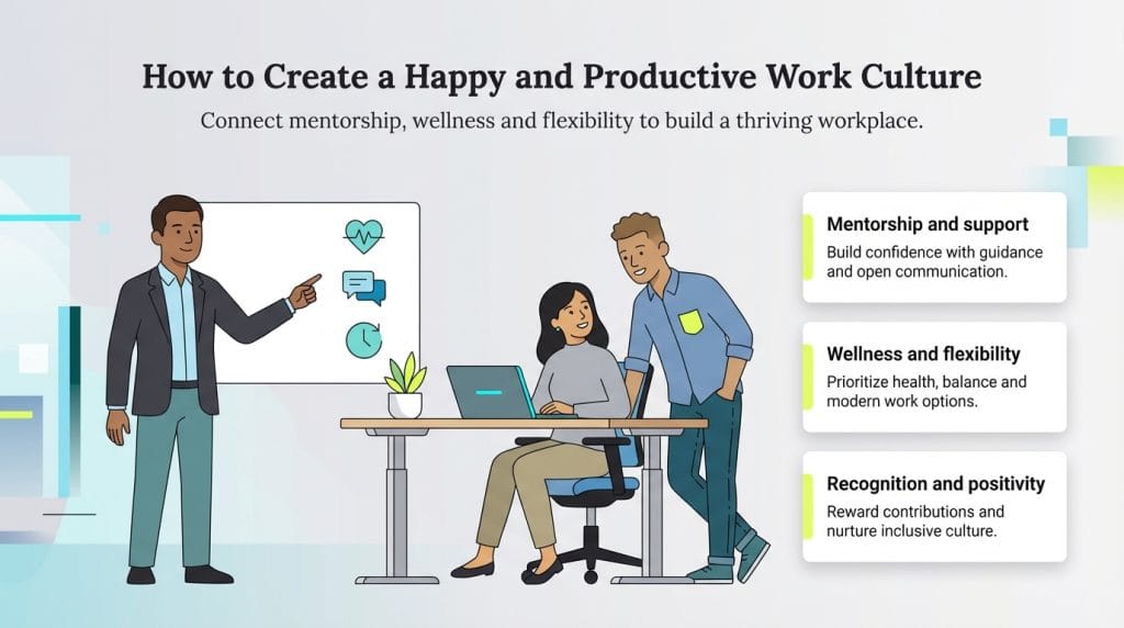 how to create a happy, productive workplace
