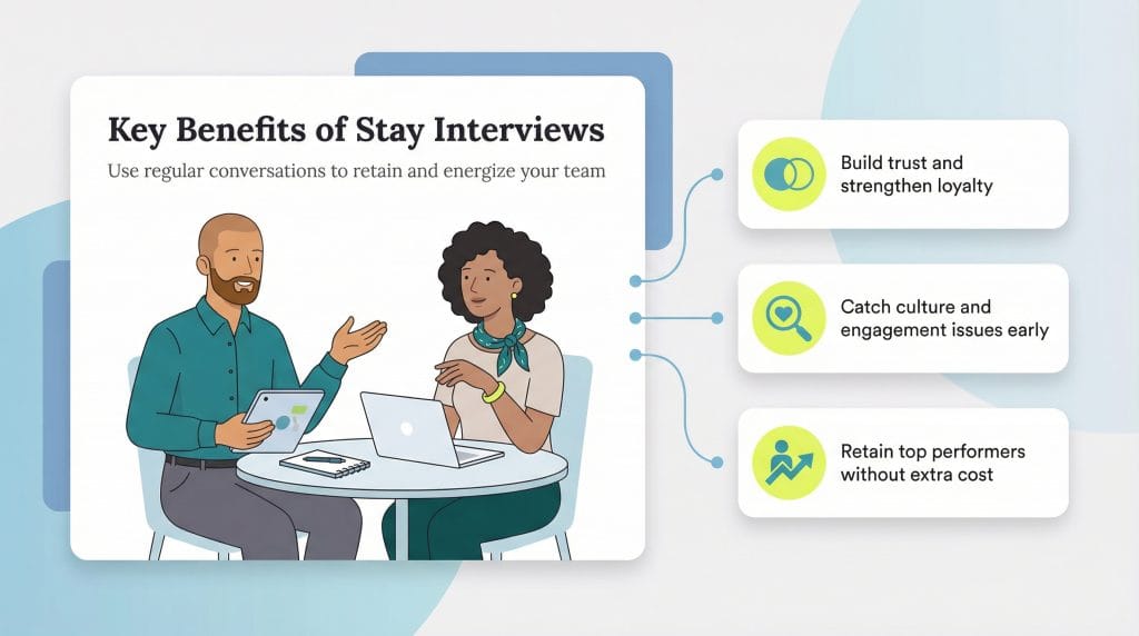 stay interview benefits