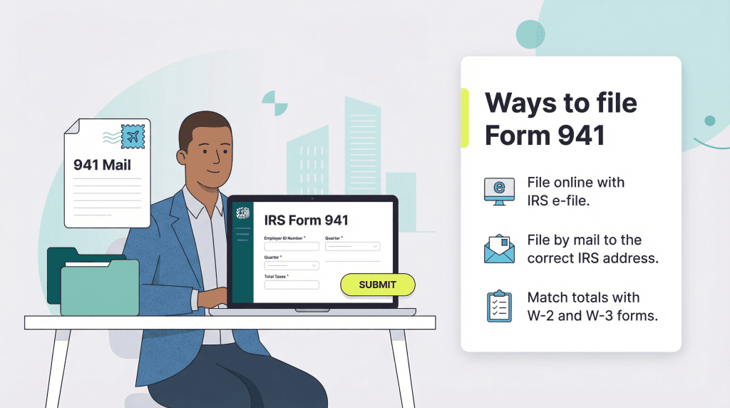 ways to file form 941