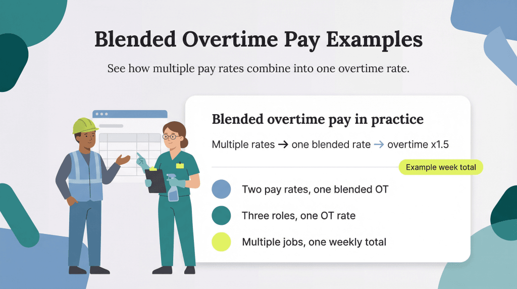 blended overtime examples