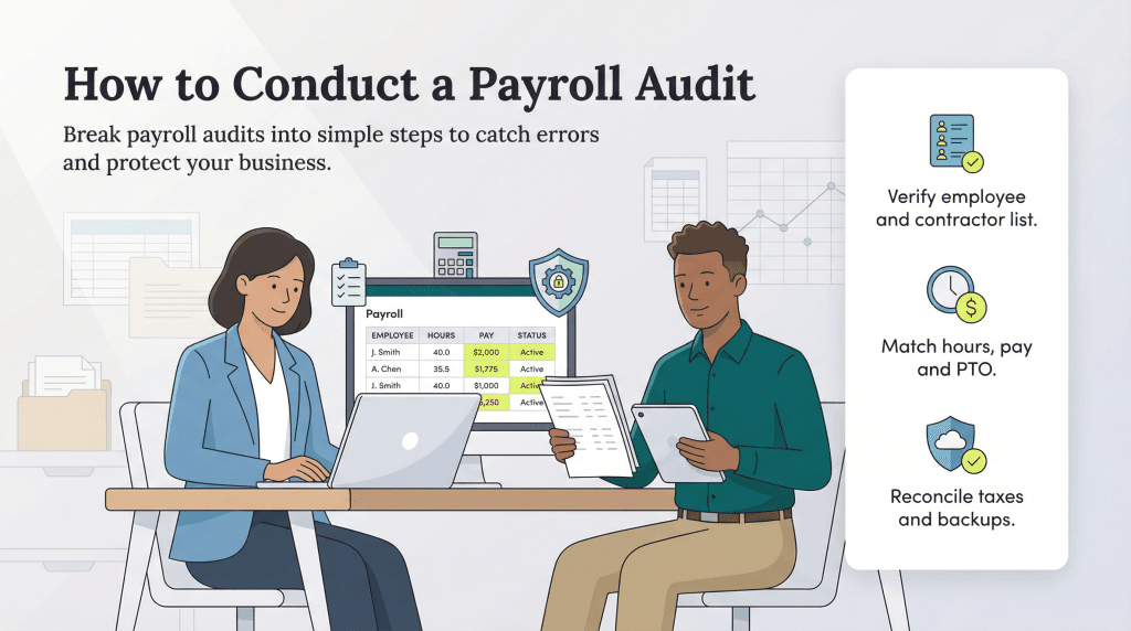 how to conduct a payroll audit