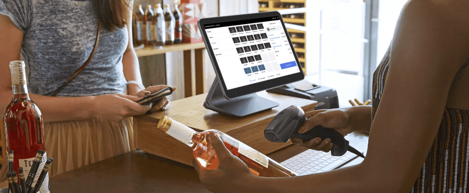 Square POS register