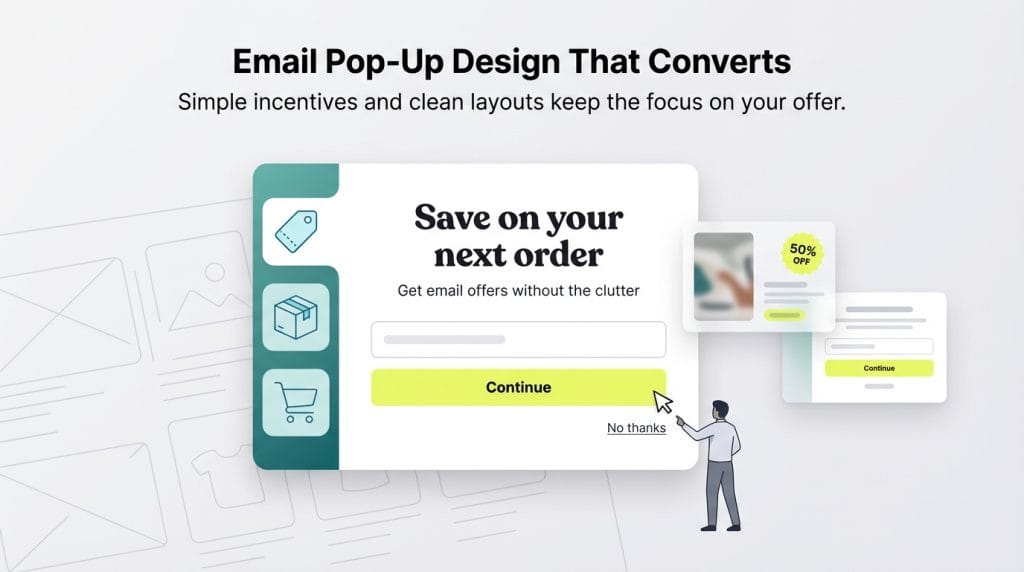 Email Pop-Up Design