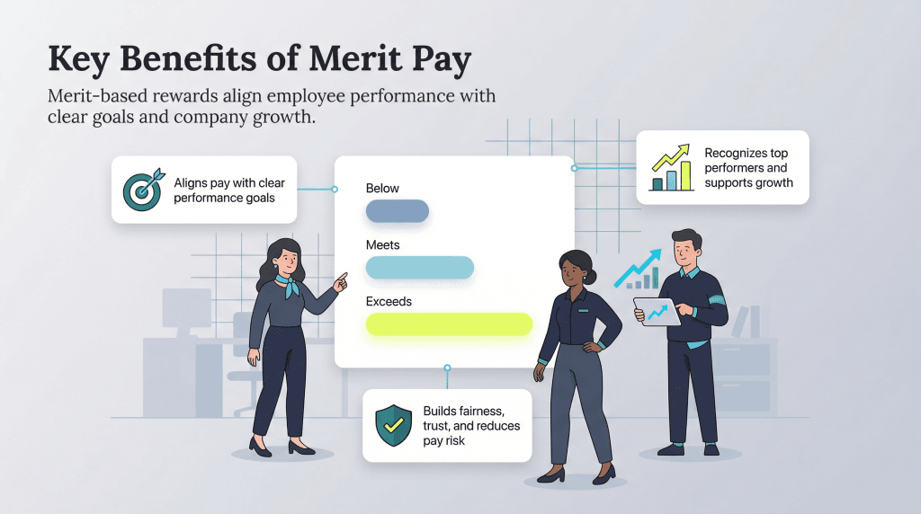 benefits of merit pay