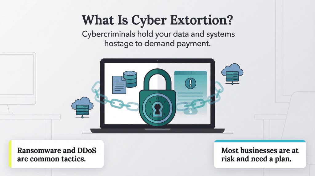 what is cyber extortion