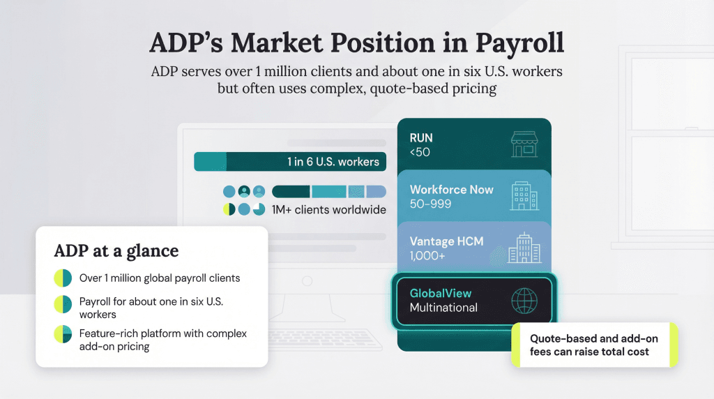 ADP market position