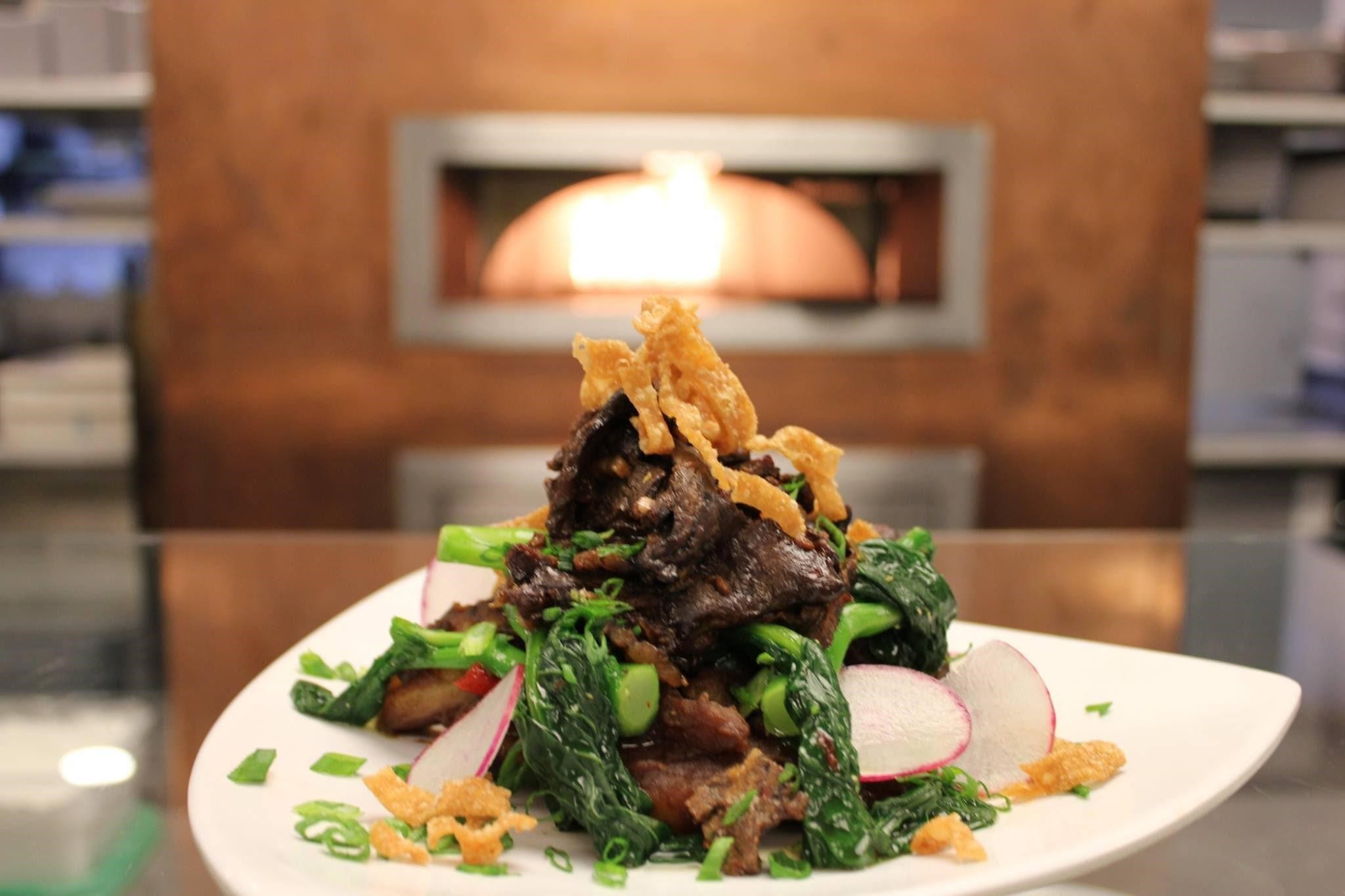 fancy meal on a plate