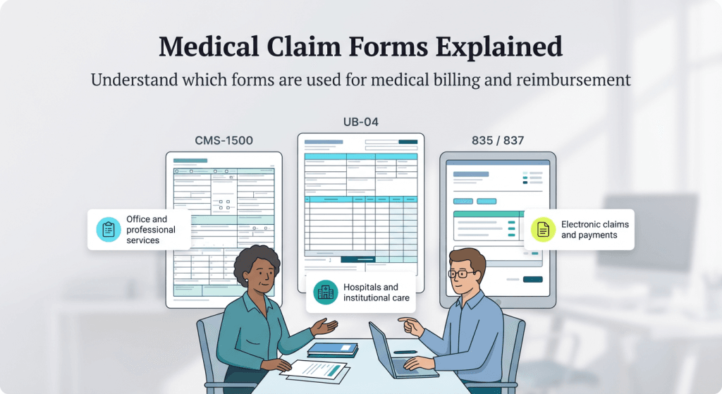 Medical forms explained graphic