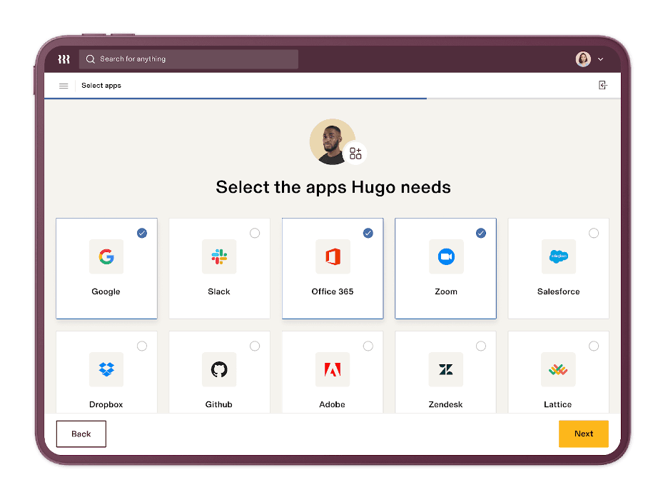 Rippling third-party apps