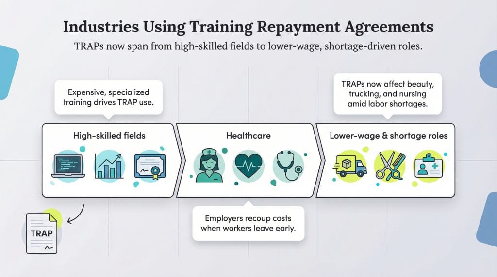 industries using traps