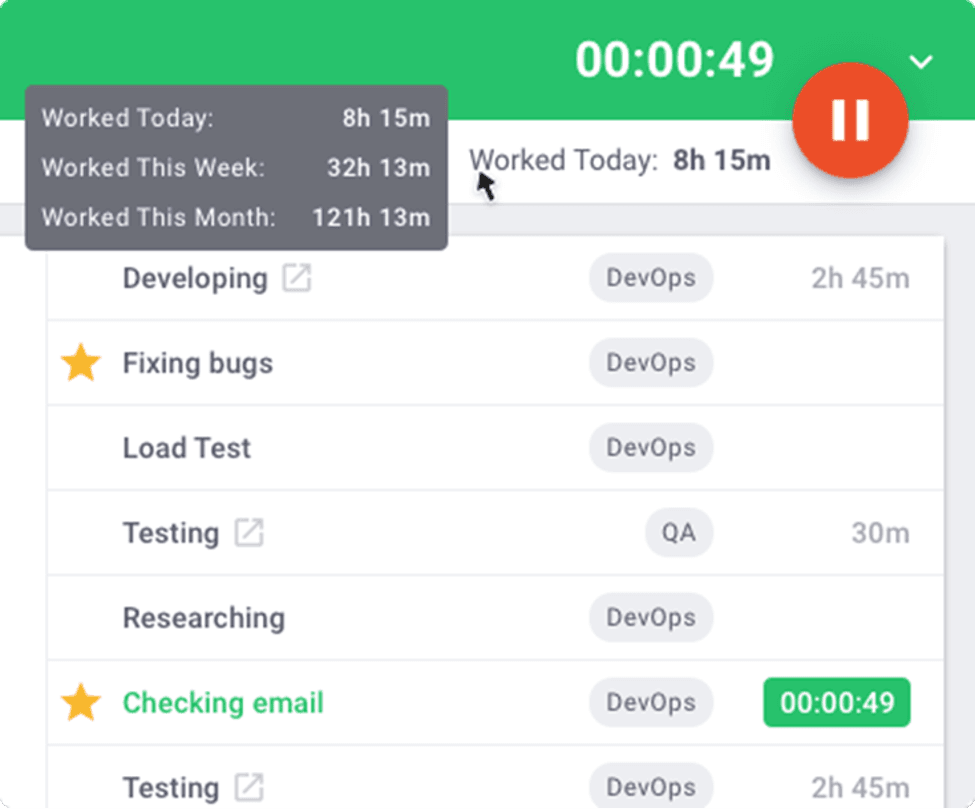 Time Doctor employee hour recording