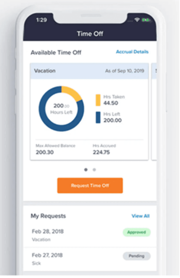 TriNet mobile app