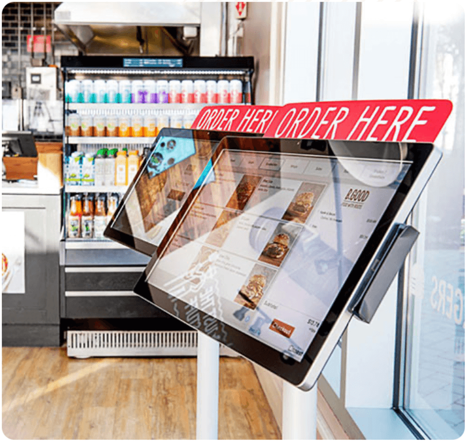 Toast self-service kiosk