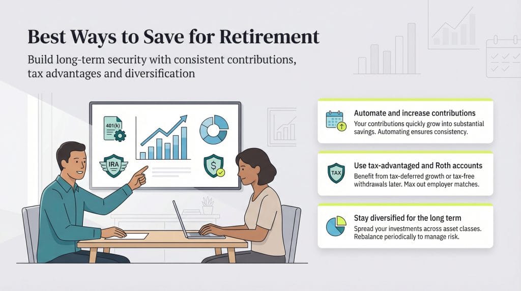 best ways to save for retirement