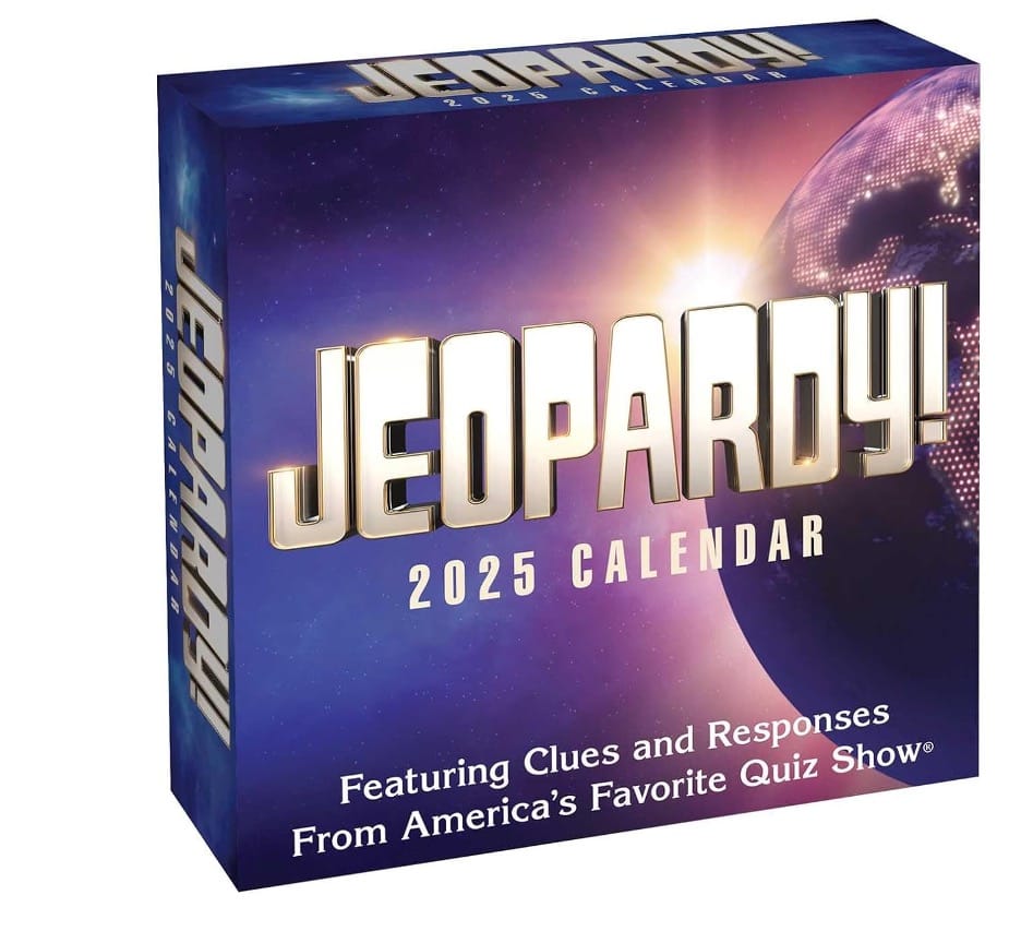 Jeopardy calendar