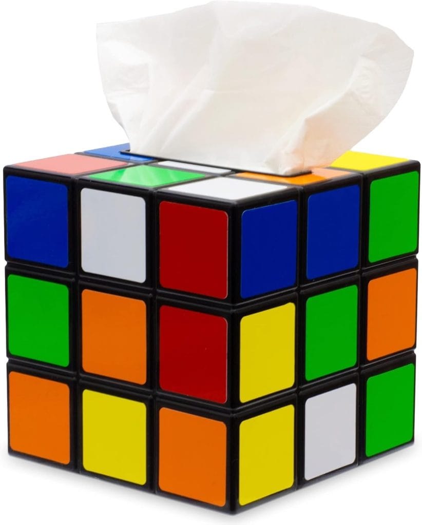 GetDigital Rubix Cube tissue box holder