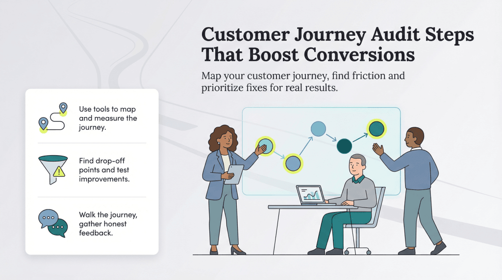 customer journey audit steps