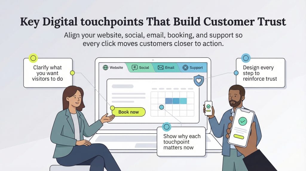 digital touchpoints graphic