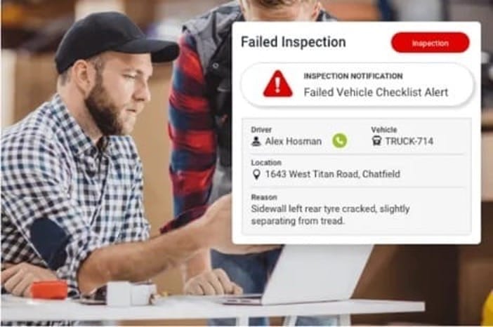 Teletrac Navman inspection app