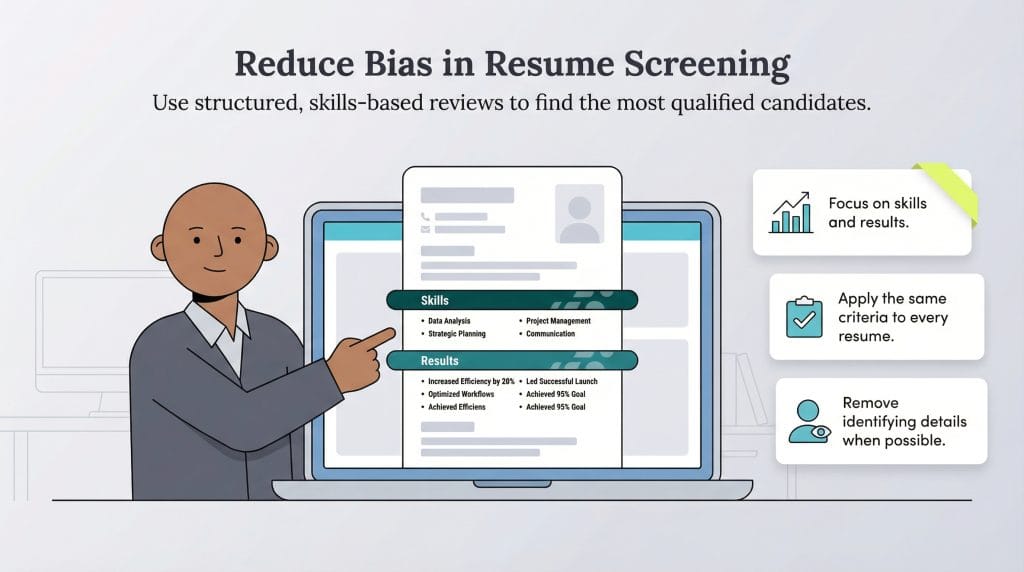 reduce resume bias